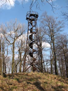 Aussichtsturm Kaltenberg - Studenec im Jahre 2007